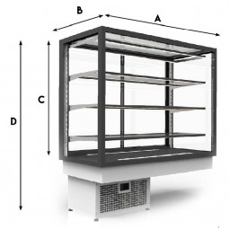 Vitrine de Présentation Panoramique G10080