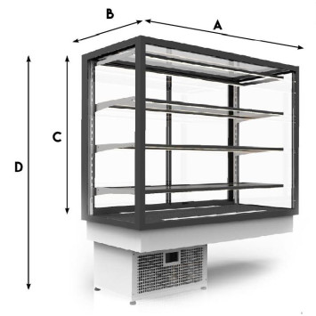 Vitrine de Présentation Panoramique G10080