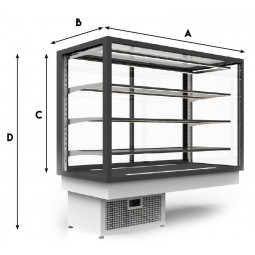 Vitrine de Présentation Panoramique G12080