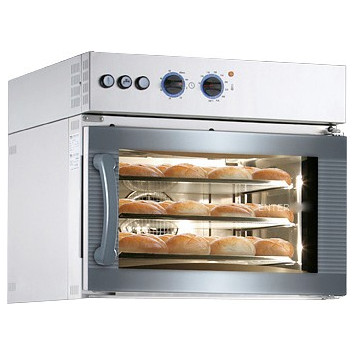 Four ventilé 3 niveaux 440x350 à chaleur tournante