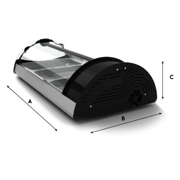 Vitrine de Présentation Panoramique a poser SELFM