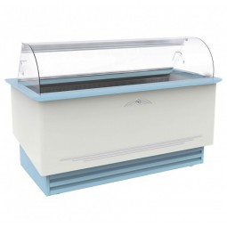 Vitrine crème glacée 13 bacs 5 L avec réserve