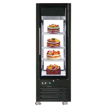 Armoire 4 faces vitrées Négative 400L - Grilles fixes