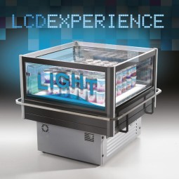 ATOM LX LCD - Bac promotion avec écran publicitaire