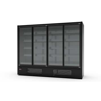 Ireland 2500 - Vitrine murale réfrigérée positive avec portes battantes