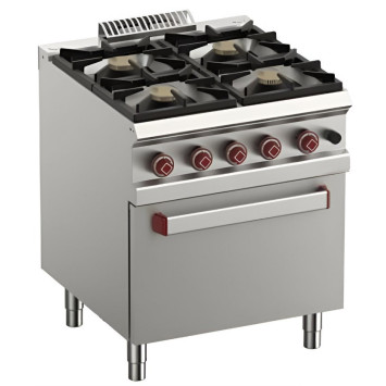 FOURNEAU 4 FEUX GAZ - FOUR GAZ GN 2/1 G700