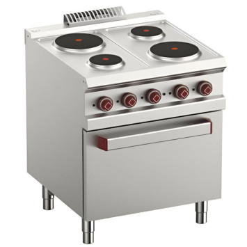 FOURNEAU 4 PLAQUES ÉLEC - FOUR ÉLEC + GRILL GN2/1 - G700