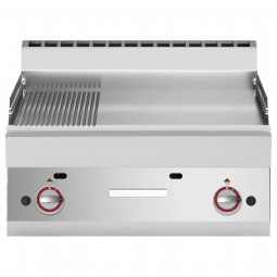 PLAQUE DE CUISSON GAZ 2/3 LISSE 1/3 RAINUÉE 36 – G650