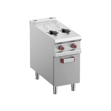 Friteuse électrique 2 cuves 8 lit. Sur meuble fermé – G900