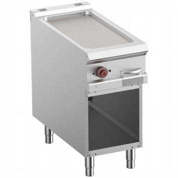 Plaque de cuisson rainurée électrique module 1/2, armoire ouverte – G900