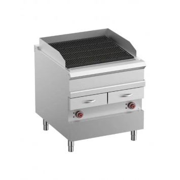 Grill Vapeur électrique, grille en fonte “double face”, module 1/1 – G900