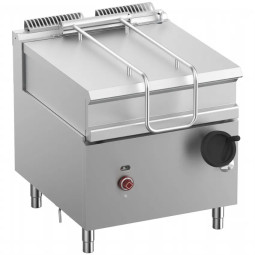 Sauteuse basculante électrique, cuve inox 80L. Sur meuble - G900