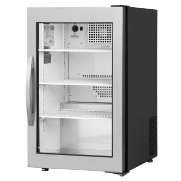 VITRINE POSITIVE 1 PORTE BATTANTE DE COMPTOIR - GDM-06-34-HC~FGD01 TRUE