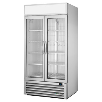 VITRINE NEGATIVE 2 PORTES BATTANTES - GDM-35F-HC~FGD01 - TRUE