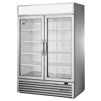 VITRINE POSITIVE 2 PORTES BATTANTES - GDM-49-HC~FGD01 - TRUE