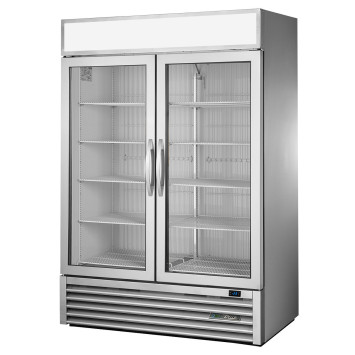 VITRINE NEGATIVE 2 PORTES BATTANTES - GDM-49F-HC~FGD01 - TRUE