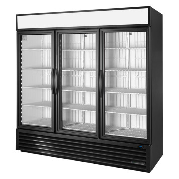VITRINE NEGATIVE 3 PORTES BATTANTES - GDM-72F-HC~TSL01 - TRUE