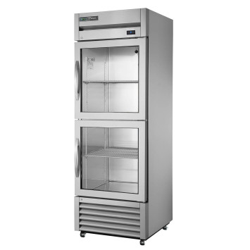 ARMOIRE POSITIVE 2 PORTES BATTANTES VITREES - T-23G-2-HC~FGD01 - TRUE