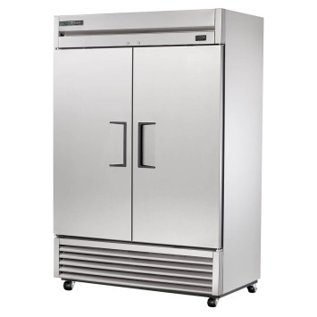 ARMOIRE NEGATIVE 2 PORTES BATTANTES PLEINES - T-49F-HC - TRUE