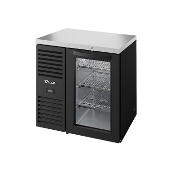 VITRINE DE BAR POSITIVE 1 PORTE BATTANTE VITRÉE - TBR32-RISZ1-L-B-G-2 – TRUE