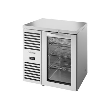 VITRINE DE BAR POSITIVE 1 PORTE BATTANTE VITRÉE - TBR32-RISZ1-L-S-G-2 - TRUE