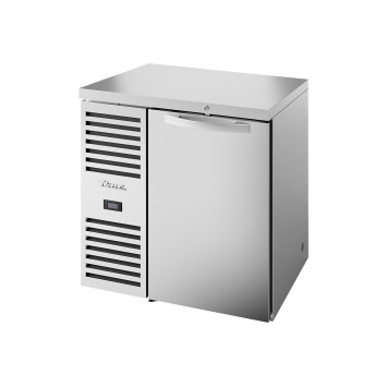 VITRINE DE BAR POSITIVE 1 PORTE BATTANTE PLEINE - TBR32-RISZ1-L-S-S-2 - TRUE