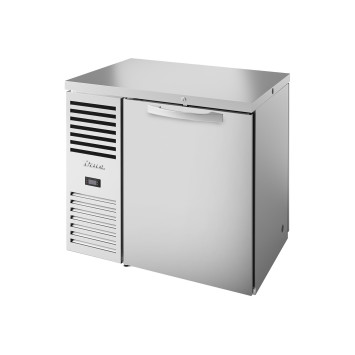 VITRINE DE BAR POSITIVE 1 PORTE BATTANTE PLEINE - TBR36-PTSZ1-L-S-S-S-2 - TRUE