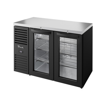 VITRINE DE BAR POSITIVE 2 PORTES BATTANTES VITRÉES - TBR48-RISZ1-L-B-GG-2 - TRUE