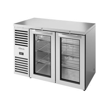 VITRINE DE BAR POSITIVE 2 PORTES BATTANTES VITRÉES - TBR48-RISZ1-L-S-GG-2 - TRUE