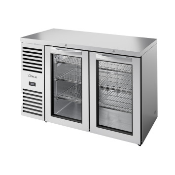 VITRINE DE BAR POSITIVE 2 PORTES BATTANTES VITRÉES - TBR52-RISZ1-L-S-GG-2 - TRUE