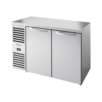 VITRINE DE BAR POSITIVE 2 PORTES PLEINES BATTANTES - TBR52-RISZ1-L-S-SS-2 - TRUE