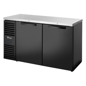 VITRINE DE BAR POSITIVE 2 PORTES BATTANTES PLEINES - TBR60-PTSZ1-L-B-SS-SS-2 – TRUE