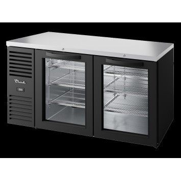 VITRINE DE BAR POSITIVE 2 PORTES BATTANTES VITRÉES - TBR60-RISZ1-L-B-GG-2 – TRUE