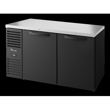 VITRINE DE BAR POSITIVE 2 PORTES BATTANTES PLEINES - TBR60-RISZ1-L-B-SS-2 – TRUE