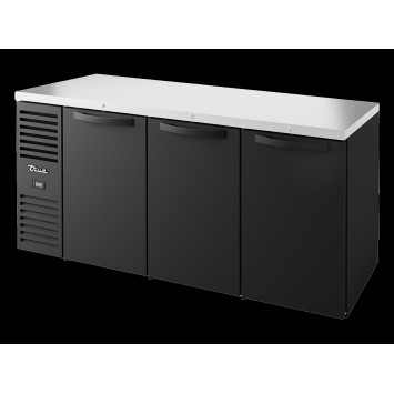 VITRINE DE BAR POSITIVE 3 PORTES BATTANTES PLEINES - TBR72-RISZ1-L-B-SSS-2 – TRUE