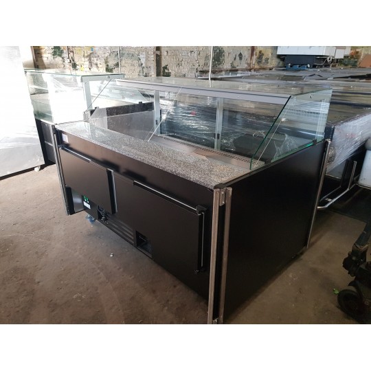 Brava 1.50 - Vitrine traditionnelle Vitres droites
