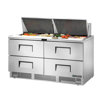 TABLE DE PREPARATION 4 TIROIRS - TFP-64-24M-D-4-HC - TRUE