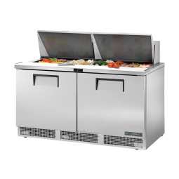 TABLE DE PREPARATION 2 PORTES BATTANTES - TFP-64-24M-HC - TRUE