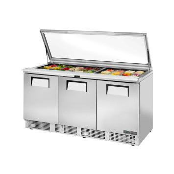 TABLE DE PREPARATION 3 PORTES BATTANTES - TFP-72-30M-FGLID-HC - TRUE