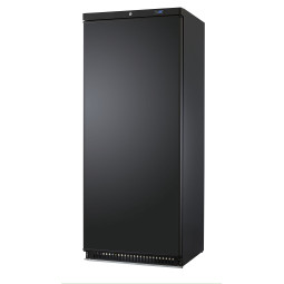 ARMOIRE RÉFRIGÉRÉE NOIRE NÉGATIVE - 6 CLAYETTES FIXES - 326L