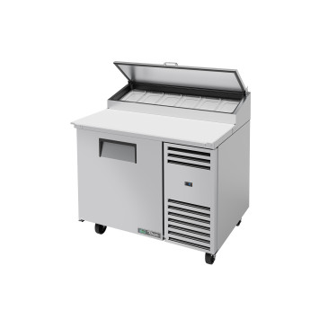 TABLE A PIZZA 1 PORTE - 6 BACS GN1/3 - TPP-AT-44-HC - TRUE