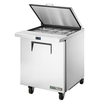 SALADETTE 1 PORTE COUVECLE PLAT - 12 BACS GN1-6 - TSSU-27-12M-C-HC FLID - TRUE