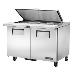 SALADETTE 2 PORTES COUVERCLE PLAT – 18 BACS GN1-6 - TSSU-48-18M-B-HC FLID - TRUE