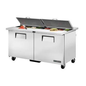 SALADETTE 2 PORTES TRAVERSANTE – 16 BACS GN1-6 - TSSU-60-16-DS-ST-HC - TRUE