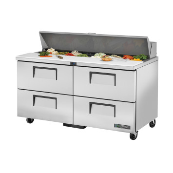 SALADETTE 4 TIROIRS – 16 BACS GN1-6 - TSSU-60-16D-4-HC - TRUE