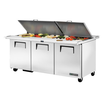SALADETTE 3 PORTES TRAVERSANTE – 30 BACS GN1-6 - TSSU-72-30M-B-DS-ST-HC - TRUE