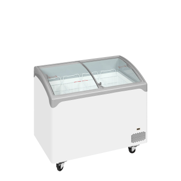 Congélateur avec Vitres Coulissantes 390L