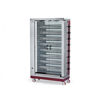 Rôtissoire à gaz 8 broches - Modèle S8