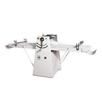 Laminoir avec socle et tapis motorisés L 600-1000