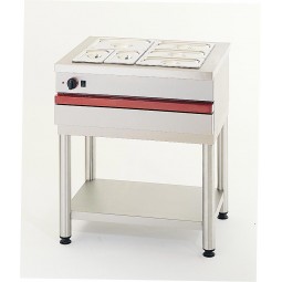 Bain marie GN 2/1 inox à poser